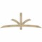 Ekena Millwork Davenport Rough Sawn Timber Gable Bracket, Douglas Fir, 84"W x 31"H x 4"D x 4"F, 9/12 Pitch GBW084X31X0404DAV00RDF - alternate 1